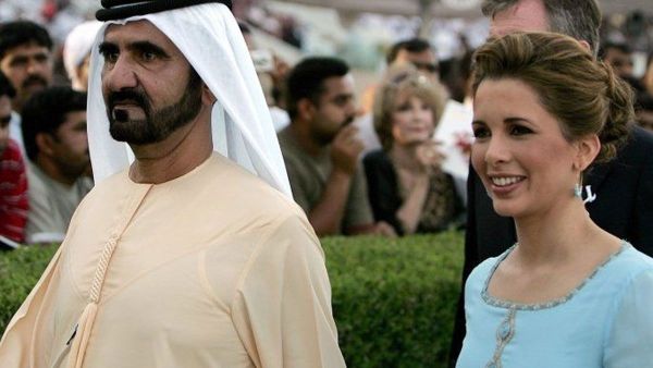 الأميرة هيا برفقة الشيخ محمد بن راشد