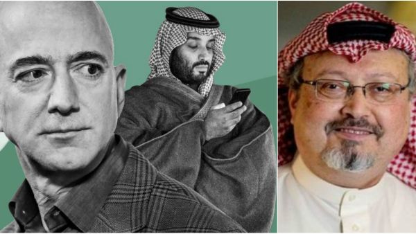محمد بن سلمان - جمال خاشقجي - جيف بيزوس 