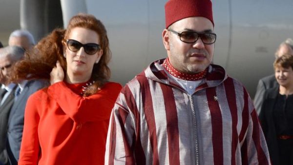 العاهل المغربي وزوجته السابقة