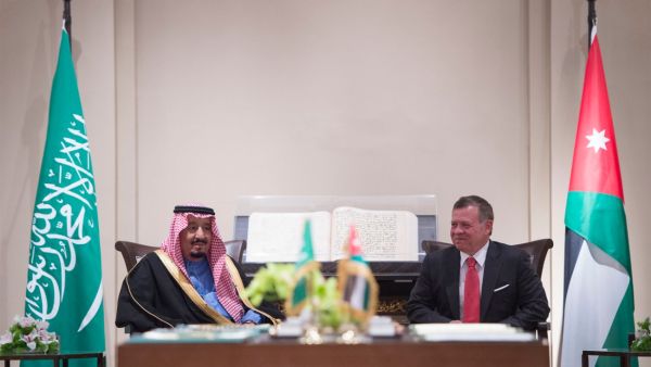 الملك الأردني للملك سلمان: أمن السعودية من أمن الأردن