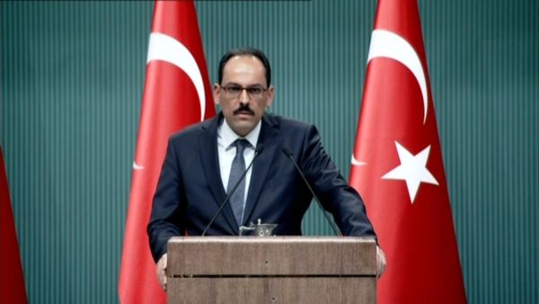  المتحدث باسم الرئاسة التركية، إبراهيم كالن