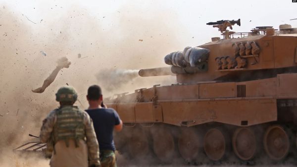 النظام السوري يشتبك بعنف مع القوات التركية