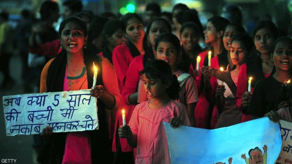 مظاهرات في الهند ضد تكرار حوادث الاغتصاب
