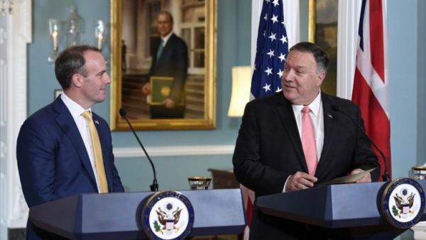 وزير خارجية بريطانيا يلتقي نظيره الأمريكي لبحث عملية قتل سليماني