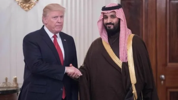 بن سلمان وترامب
