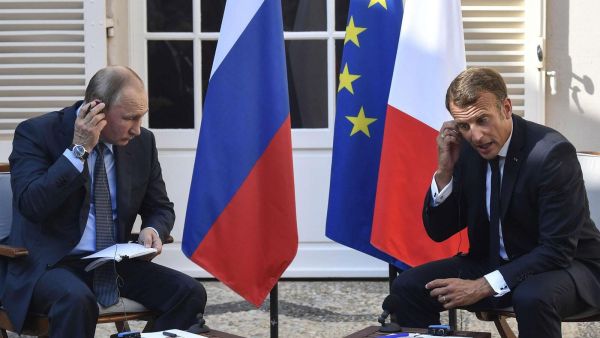 بوتين وماكرون