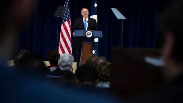 وزير الخارجية الأمريكي مايك بومبيو