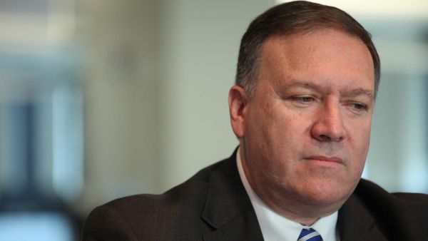  وزير الخارجية الأمريكية مايك بومبيو