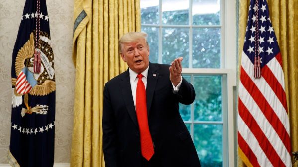  الرئيس الأمريكي دونالد ترامب