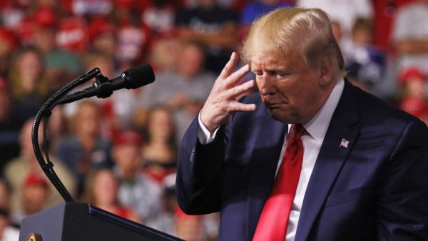  الرئيس الأمريكي، دونالد ترامب