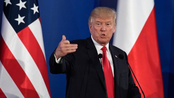  الرئيس الأمريكي دونالد ترامب