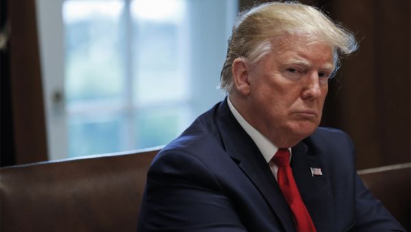 الرئيس الأمريكي، دونالد ترامب