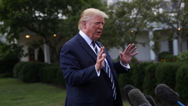 الرئيس الأمريكي دونالد ترامب