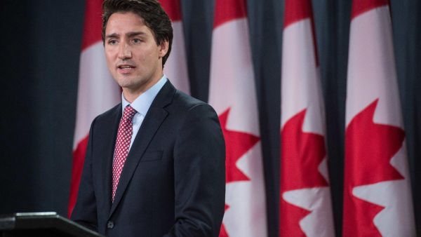 رئيس الوزراء الكندي جاستن ترودو 