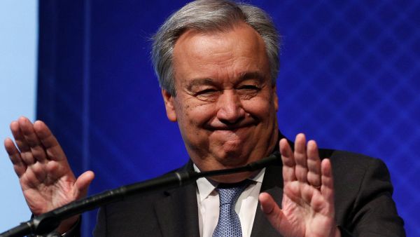 الأمين العام للأمم المتحدة أنطونيو جوتيريش 