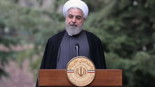 الرئيس الإيراني حسن روحاني 