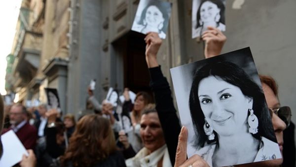 محكمة مالطية تحاكم 3 متهمين باغتيال صحفية استقصائية