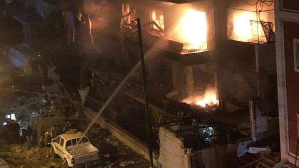 قتلى وجرحى في هجوم قرب سفارة لبنان في دمشق