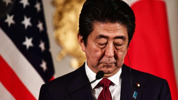  رئيس الوزراء الياباني شينزو آبي