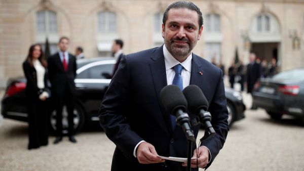 رئيس الوزراء اللبناني المستقيل سعد الحريري