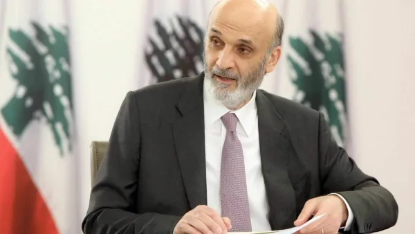 جعجع يفتح النار على نظام الأسد.. ربط بقاءه بموسكو وطهران