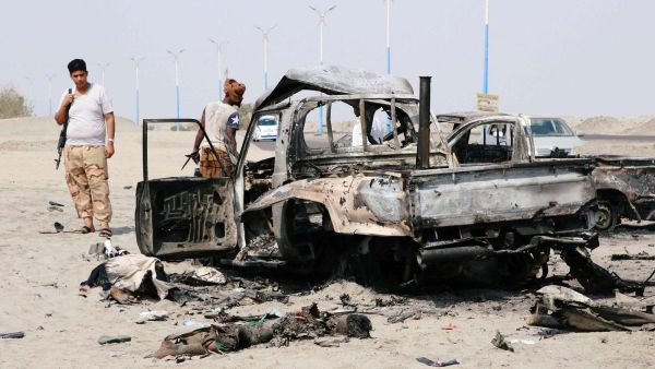 تفجير يستهدف حفل تخريج دفعة عسكرية في مدينة الضالع اليمنية