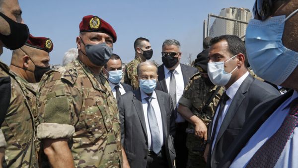 عون: سبب انفجار بيروت لا يزال مجهولا واحتمال تدخل خارجي وارد