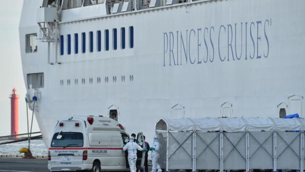 ارتفاع مصابين كورونا على متن سفينة تخضع لحجر صحّي باليابان إلى 64