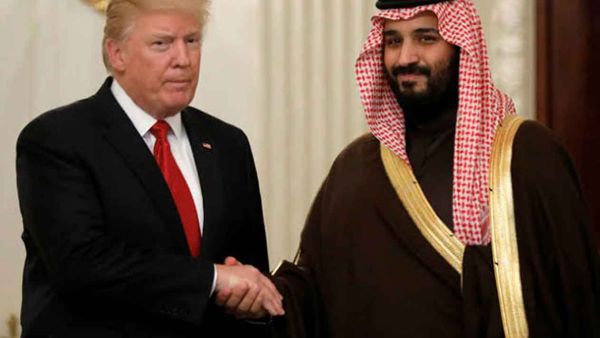 ولي العهد السعودي يهنئ ترامب على قتل البغدادي