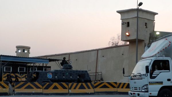  جانب من سجن طرة جنوب العاصمة المصرية القاهرة