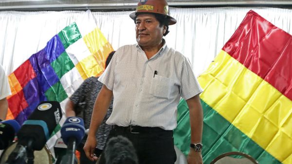 الرئيس البوليفي السابق إيفو موراليس