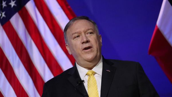 وزير الخارجية الأمريكي مايك بومبيو 