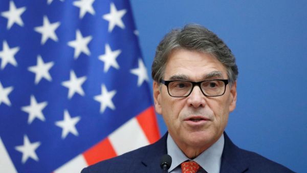 وزير الطاقة الأمريكي ريك بيري