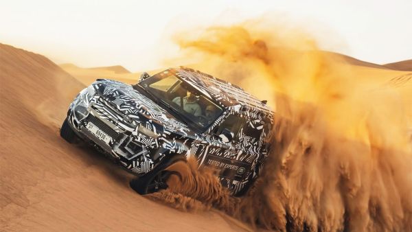  أظهرت السيارة قدرات كبيرة  في جميع التضاريس