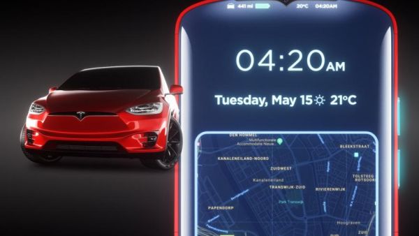 مفهوم Tesla Model P Smartphone متميزًا ولا يشبه أيا من الهواتف المعروضة للبيع في السوق