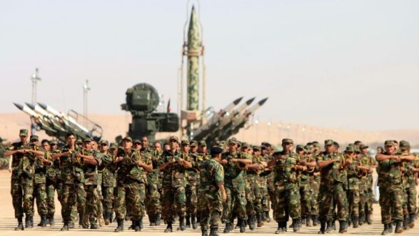 A military parade in Benghazi on May 7, 2018 /AFP