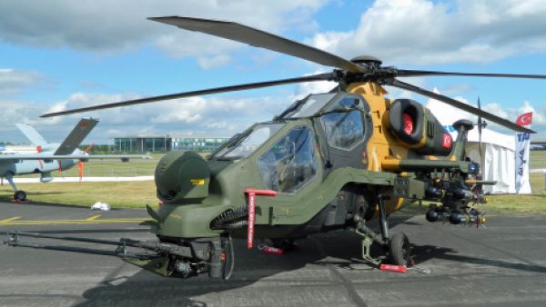 The Turkish T129 Advanced Attack and Tactical Reconnaissance helicopter 