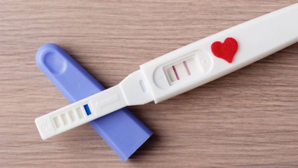 ما دلالة ظهور خط خفيف في اختبار الحمل بعد ربع ساعة