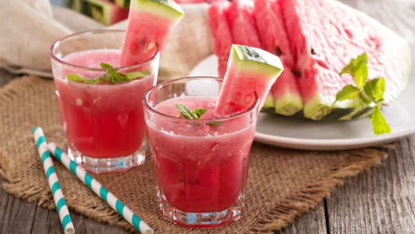 عصير البطيخ