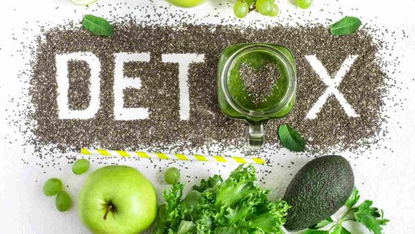 عصير الديتوكس الأخضر بالبقدونس