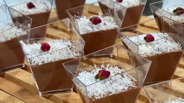 مهلبية الشوكلاتة بالحليب البودرة من الشيف ديما حجاوي