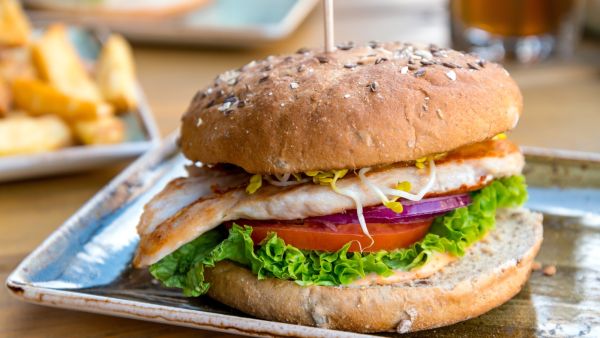 همبرجر الدجاج