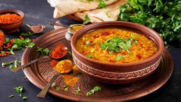 العدس الهنديّ مع الكاري