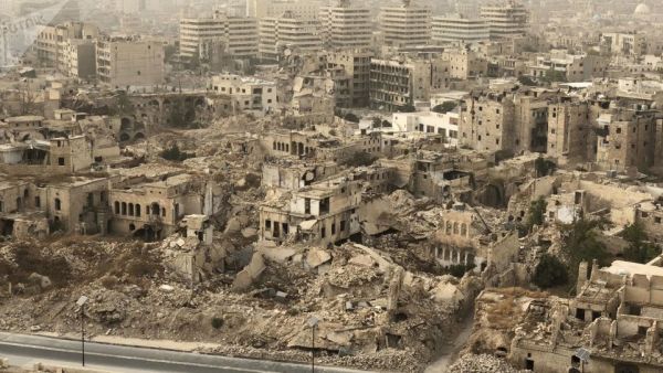 دمار في مدينة حلب السورية