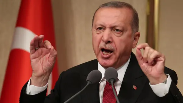  الرئيس التركي رجب طيب أردوغان