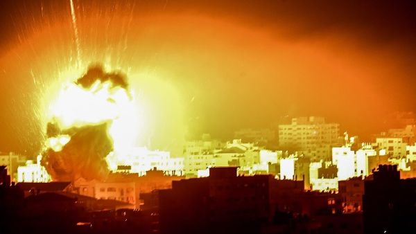 قصف اسرائيلي على قطاع غزة