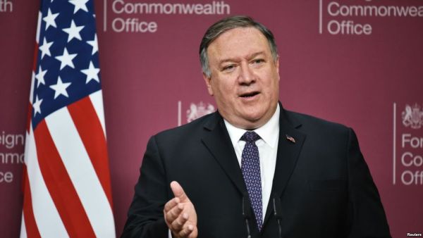 وزير الخارجية الأمريكي مايك بومبيو