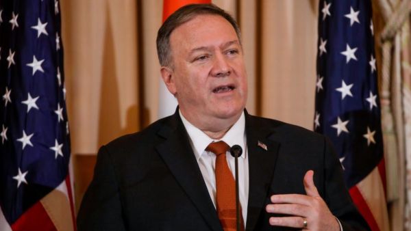وزير الخارجية الأمريكي، مايك بومبيو