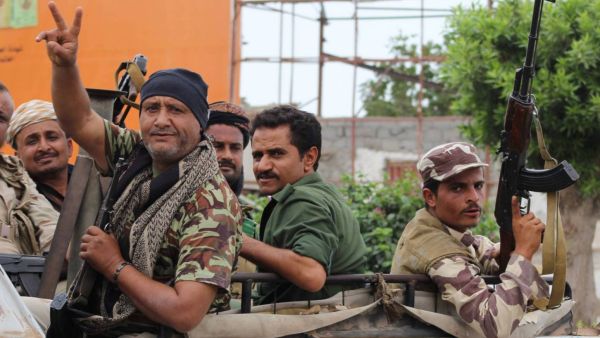 مقاتلون من المجلس الانتقالي جنوب اليمن