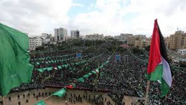 مناصرو حركة حماس في قطاع غزة